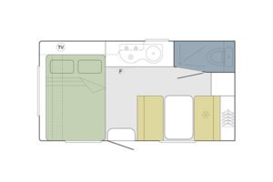 1400 MT SHOWER TOILET Layout